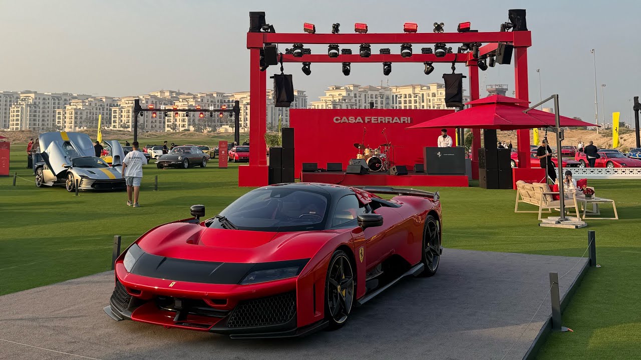 Ferrari 360 Road Trip To Abu Dhabi | Visiting Casa Ferrari, RM Sothebys Collectors Week, F1 Finale