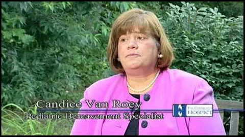 Bereavement services for children in hospice.