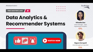 Famous Exclusive Masterclass: Data Analytics & Recommender Systems | EduBridge's Free Masterclass Wealth