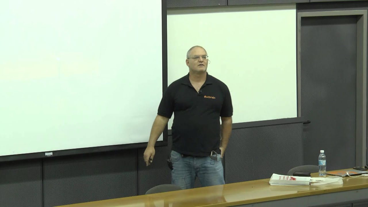 הרצאתו של אורי להב במרכז היזמות של אוניברסיטת חיפה - YouTube