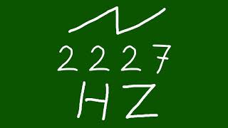 2227 hz saw