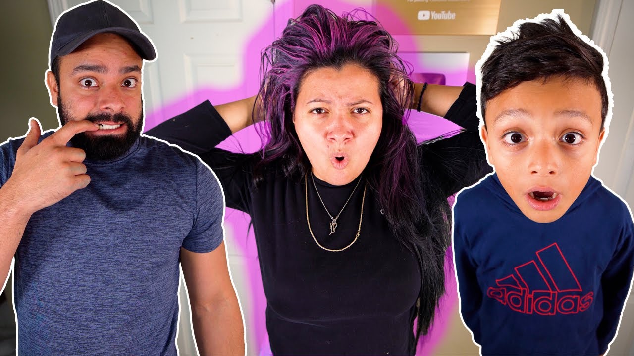 LE PINTAMOS EL CABELLO A YENI BROMA FUERTE - YouTube