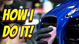 Ceramic Coating Process 2024 Bmw M4 Compeion Serving The Killeen Area