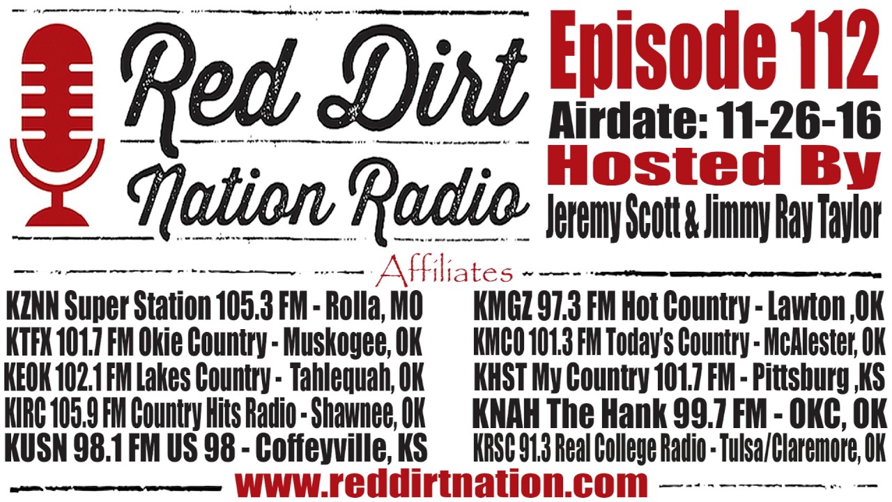 Red Dirt Nation Radio - Episode 112