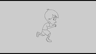 Character Animation with Adobe Animate - Lesson 03 | Tip Toe Run Profile