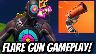 *NEW* FLARE GUN GAMEPLAY + PORTABLE UPGRADE BENCH! - Fortnite Update