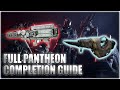 Full pantheon completion guide divine weaponry quest guide  destiny 2