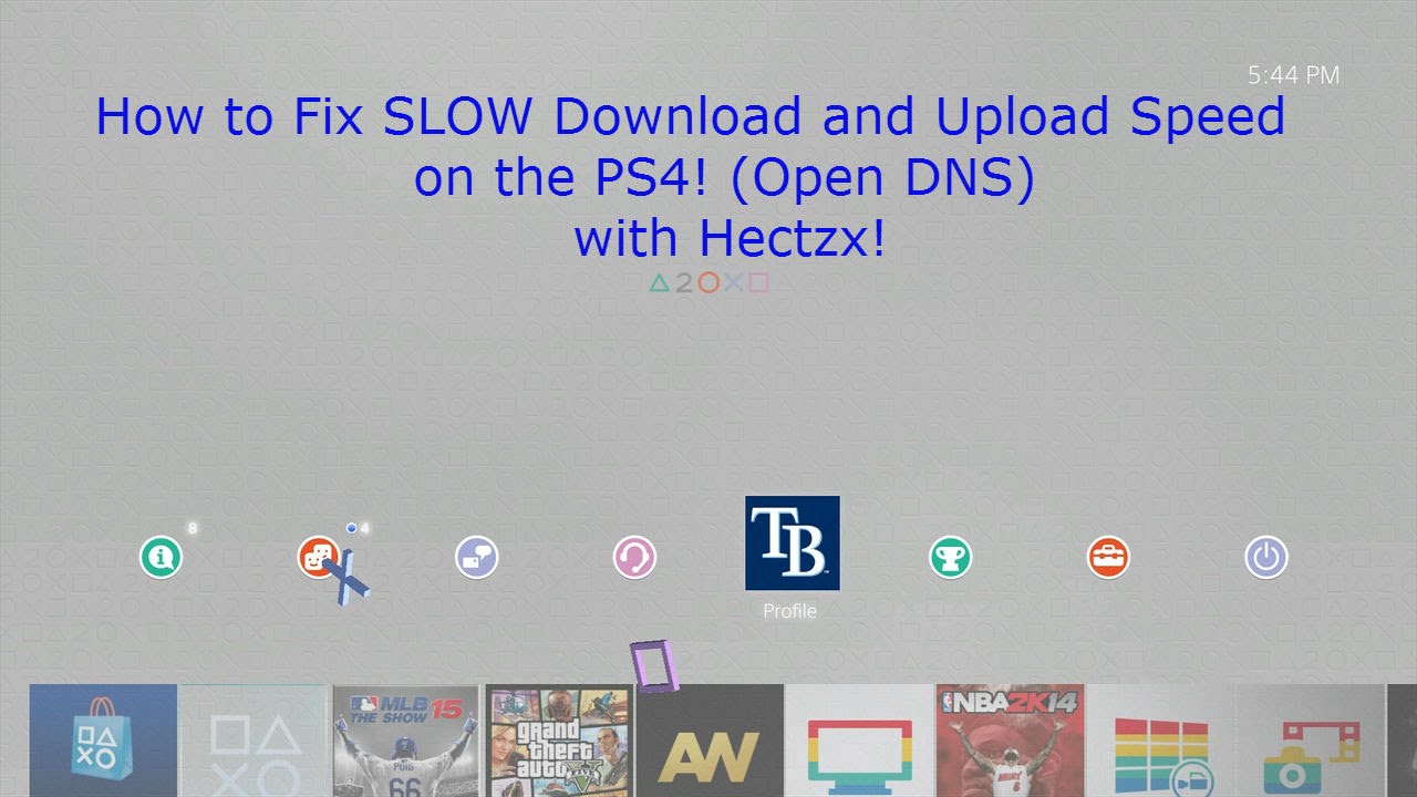 what is a good download speed for ps4