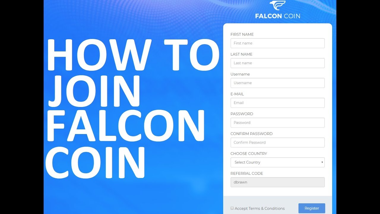 How to JOIN Falcon Coin here