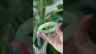 Vòng ngọc cẩm thạch xanh 56 - Tuyệt phẩm phong thủy không thể bỏ qua #hadosa #camthach