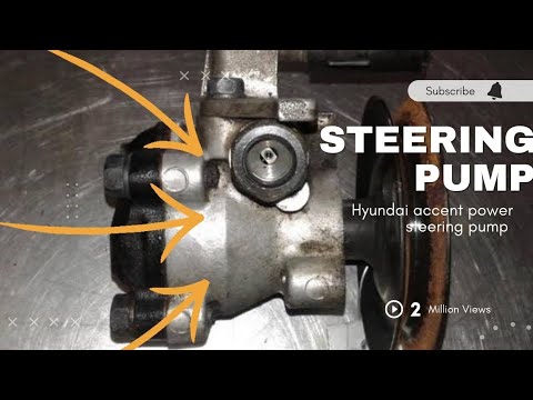 Hyundai accent power steering pump || power steering pump hydraulic