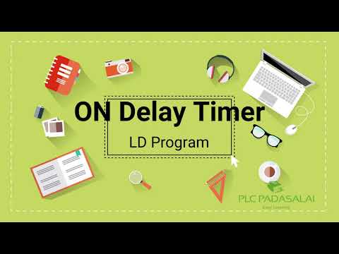 PLC Basic - ON Delay Timer (Delta PLC)