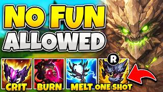 NO ONE GETS TO HAVE FUN AGAINST FULL AP MALPHITE! (ONE SHOT ON REPEAT)