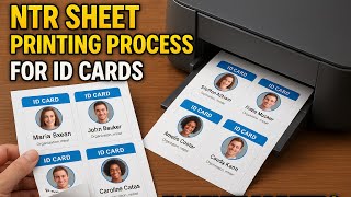 Complete guide to NTR Sheet printing for ID Cards #computerpanel screenshot 1
