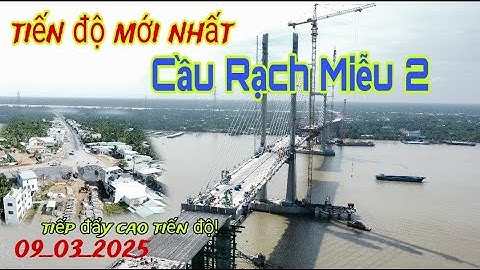 Tiến độ mới nhất tuyến đường dẫn cầu rạch miễu 2/chủ nhật vẫn phải làm sx rồi ĐT870#ongkinh360