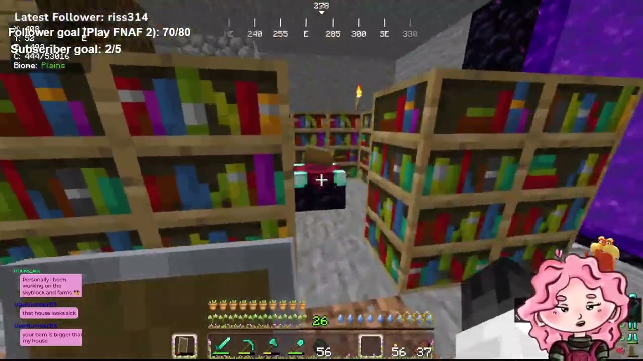 FARM! NEED SUPPLIES. Single player minecraft survival world.