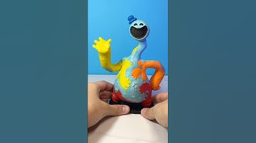 ➤ How to make DOEY the DOUGHMAN | POPPY PLAYTIME chapter 4 #polymerclay #poppyplaytime #doey