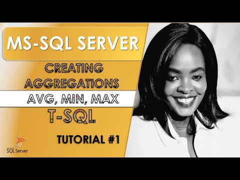 How To Import Data| Create Database, Do Aggregations MIN, MAX, AVG  in MS-SQL Server with Examples