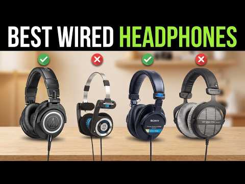 ✅ 7 Best Wired Headphones [2026] 🎧 Over-Ear, Open-Back & Studio Picks From Budget to Premium