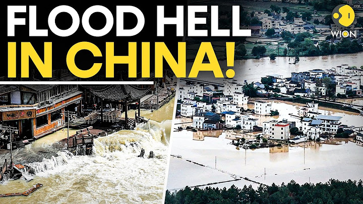 China Floods LIVE: China's Deadly Floods Worst In Years! I Floods Ravage China | WION LIVE