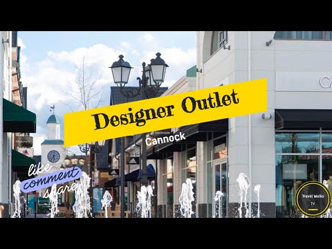 Vídeo: Quando é a abertura do outlet Cannock Designer?
