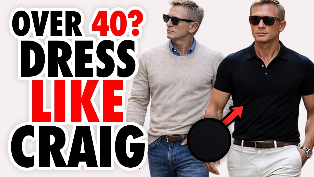 How To DRESS Like Daniel Craig (Style Guide for Men 40+)