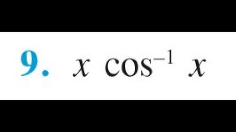 NCERT Mathematics Class 12th  Indefinite Integration  Exercise 7.6 Q.No. 9  complete solution #maths