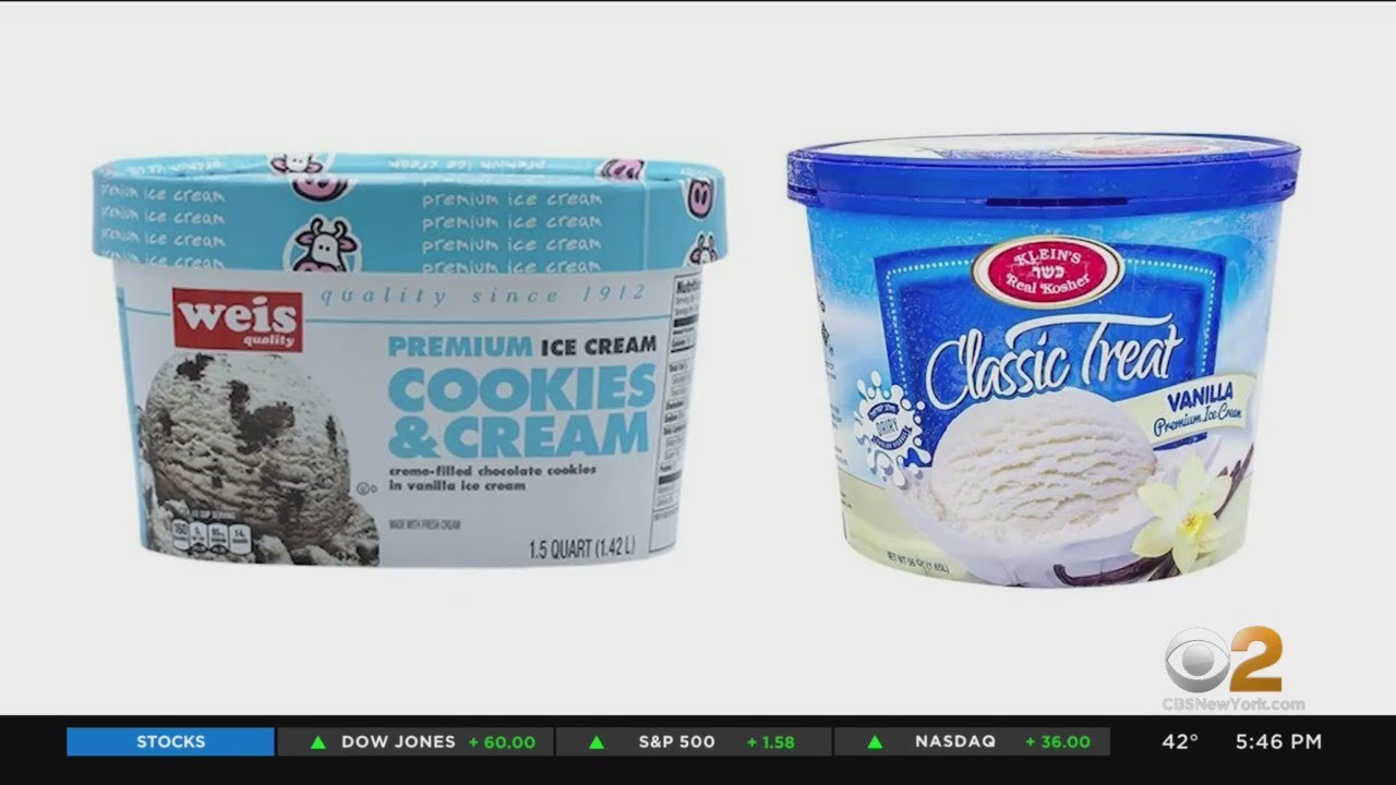 Klein S Ice Cream Containers Recalled For Possible Metal Shards