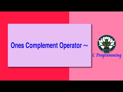 85 Ones Complement Operator