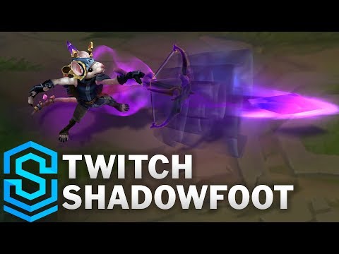 Twitch Shadowfoot Skin Spotlight - Pre-Release - League of Legends