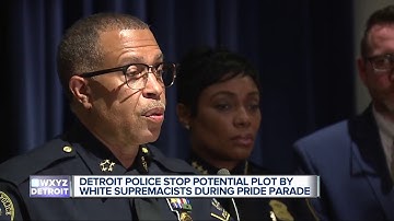 Neo-Nazis protesting Detroit Pride event 