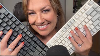 KEYBOARD ASMR! My brothers’ keyboard collection!