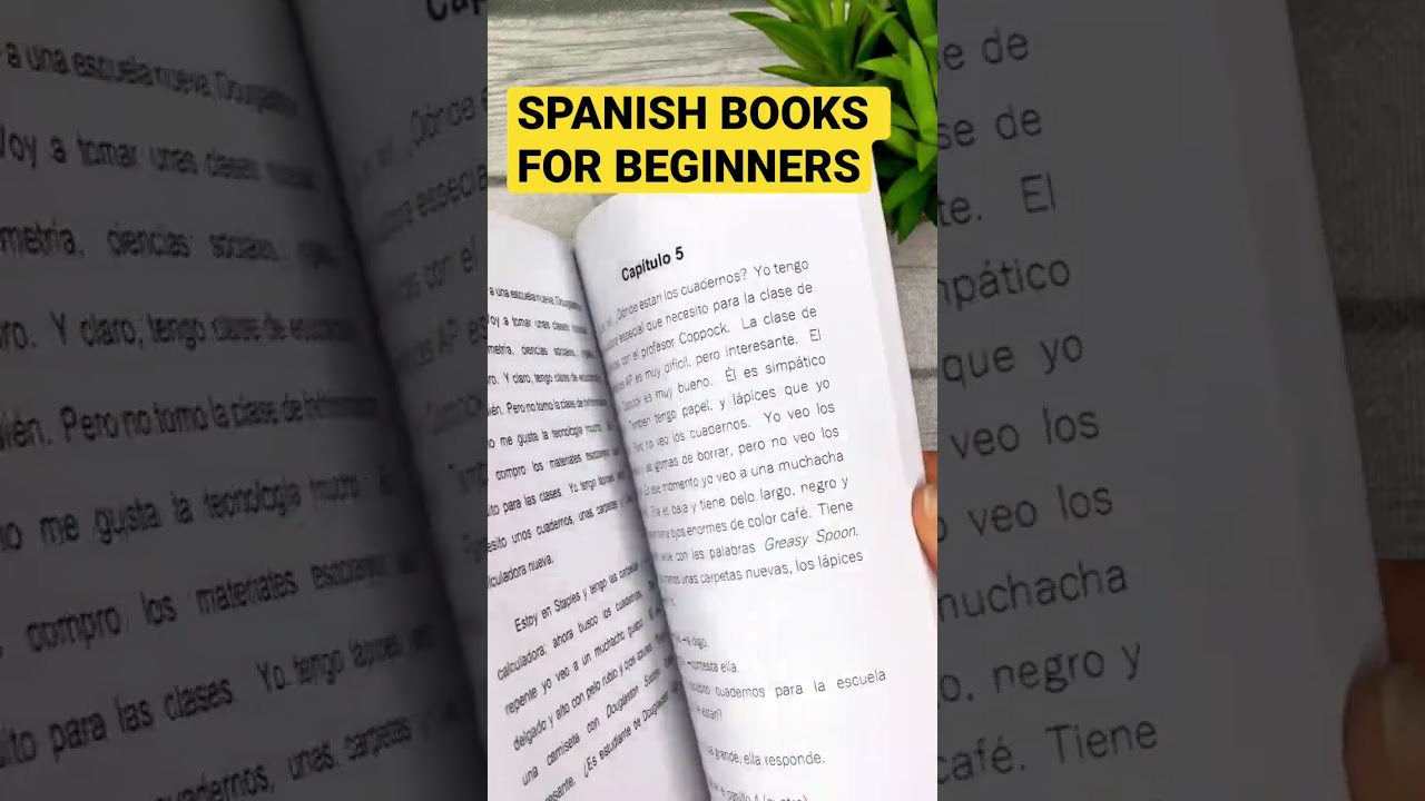 Spanish story books for beginners: La chica nueva