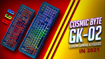 Cosmic Byte CB-GK-02 Gaming Keyboard Unboxing | Best Budget RGB Gaming Keyboard |