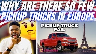 🇬🇧BRIT Reacts To WHY ARE THERE SO FEW PICKUP TRUCKS IN EUROPE?!