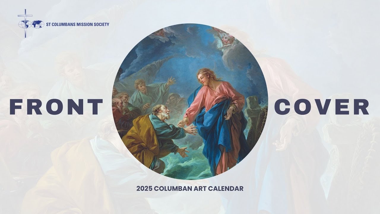 2025 Columban Art Calendar FRONT COVER YouTube
