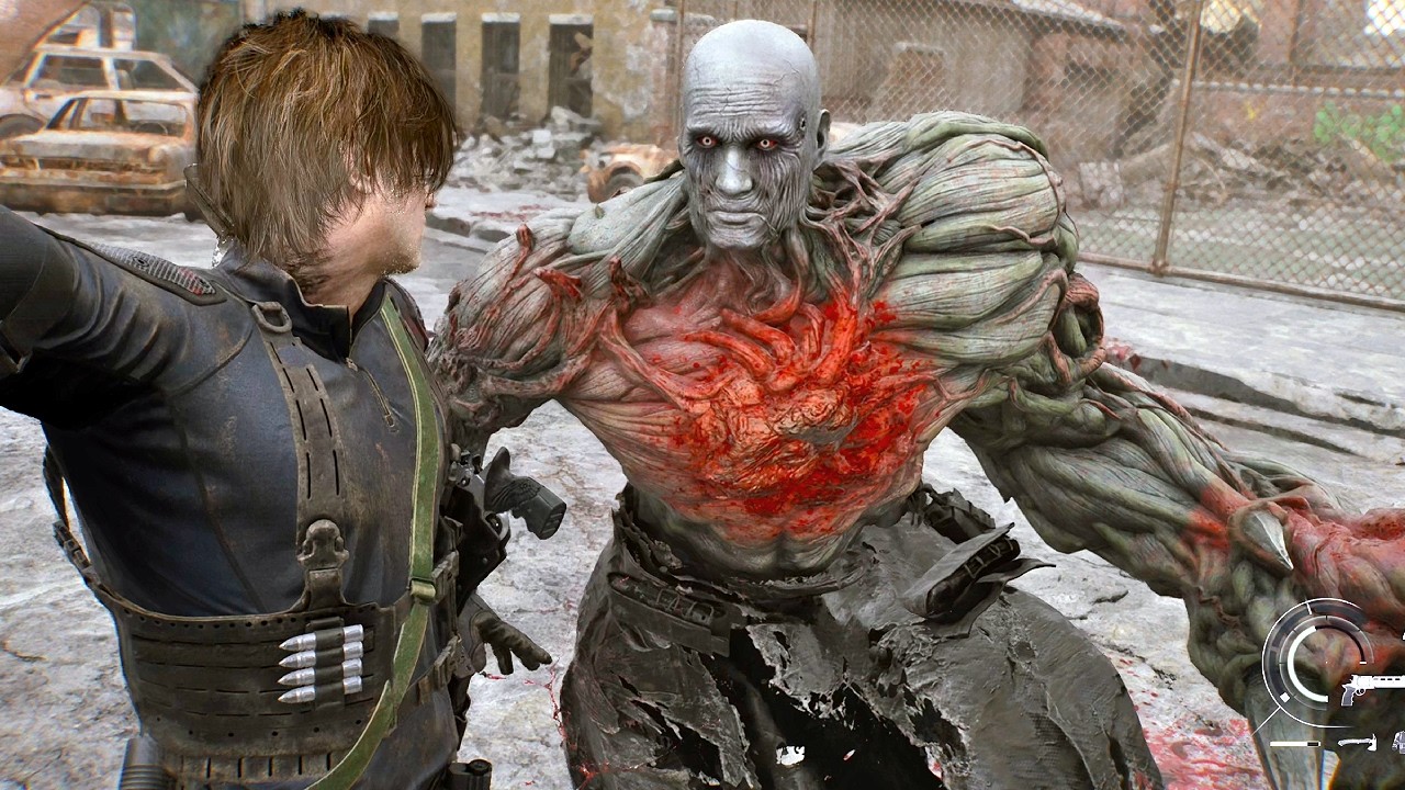 Leon vs Mr. X Tyrant Fight Scene - Resident Evil 9 Requiem (4K ULTRA HD)