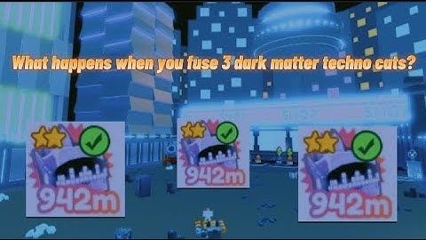 What happens when you fuse 3 dark matter techno cats? (Pet Simulator X! 🚂 STEAMPUNK!)
