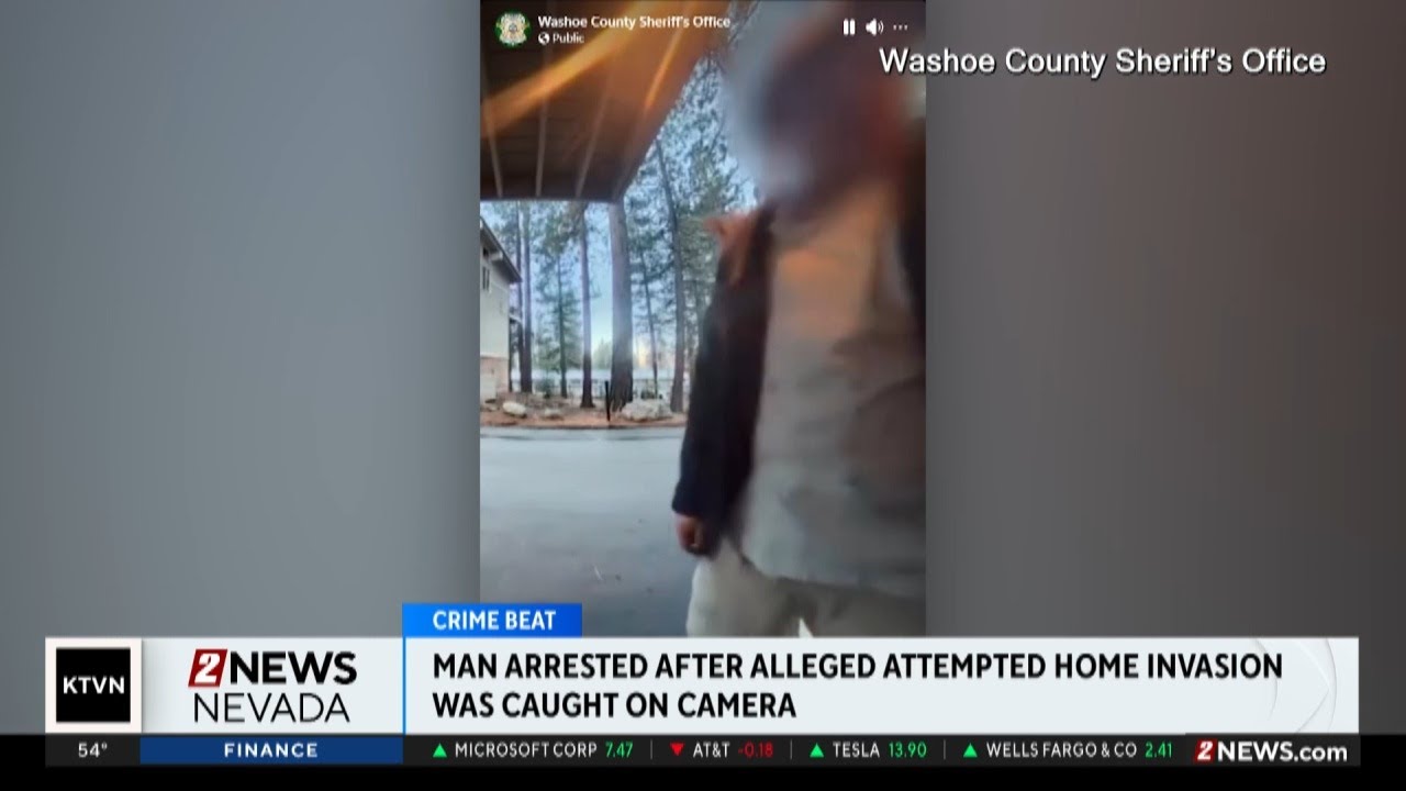 Home invasion suspect arrested in Incline Village - YouTube