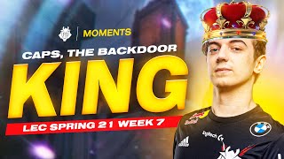 CAPS, THE BACKDOOR KING | LEC Spring 2021 Week 7 Moments