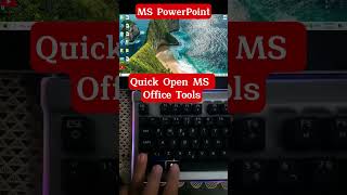 Quick open office tools shortcut key | #msoffice #shortcutkeys #computer #msofficetutorial