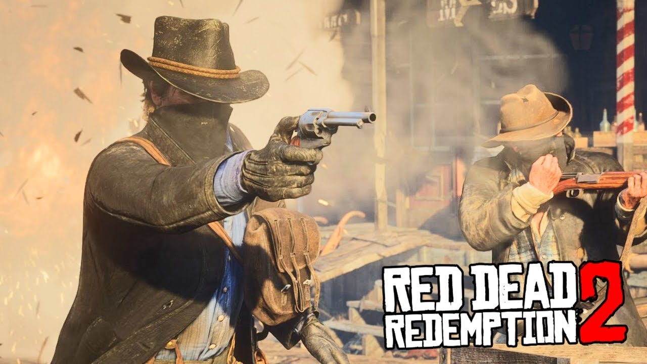 Red Dead Redemption 2 Ограбить Магазин