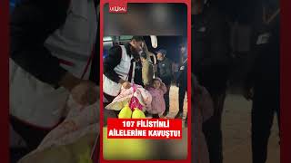 Gazzeye Dönen Bir Grup Filistinli Ailelerine Kavuştu