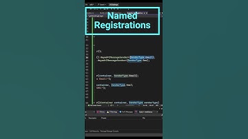 Autofac vs .Net Dependency Injection - Named Registrations #dependencyinjection