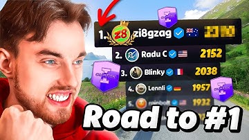 Entering the TOP 5 in the WORLD on Geoguessr Duels!?