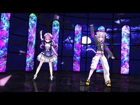 【MMDホロライブ】ELECT【猫又おかゆ/湊あくあ】