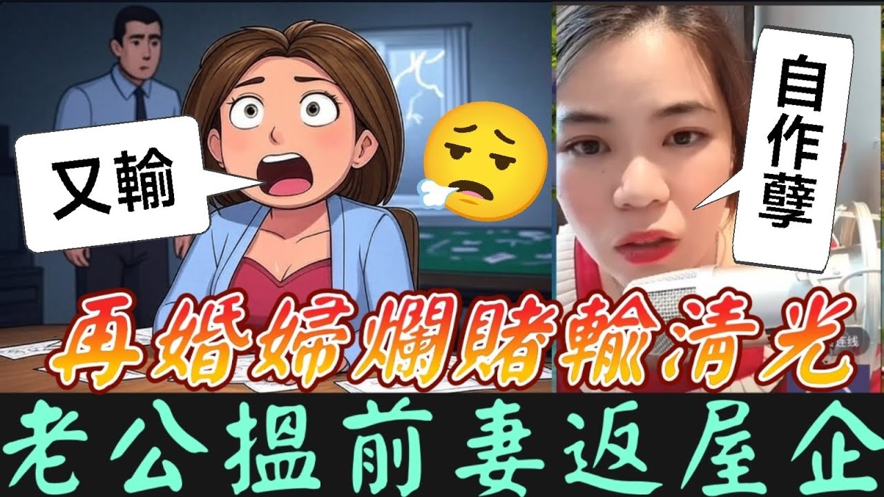 🔥爆！再婚人妻為生仔輸清光，🎲 賭到試管錢都冇，老公竟搵前妻借錢！仲要帶佢返屋企？😱 網友：「呢個女人癲過八婆！」#小元姐姐 #廣東話 #小元情感分享 #小圓感情分享