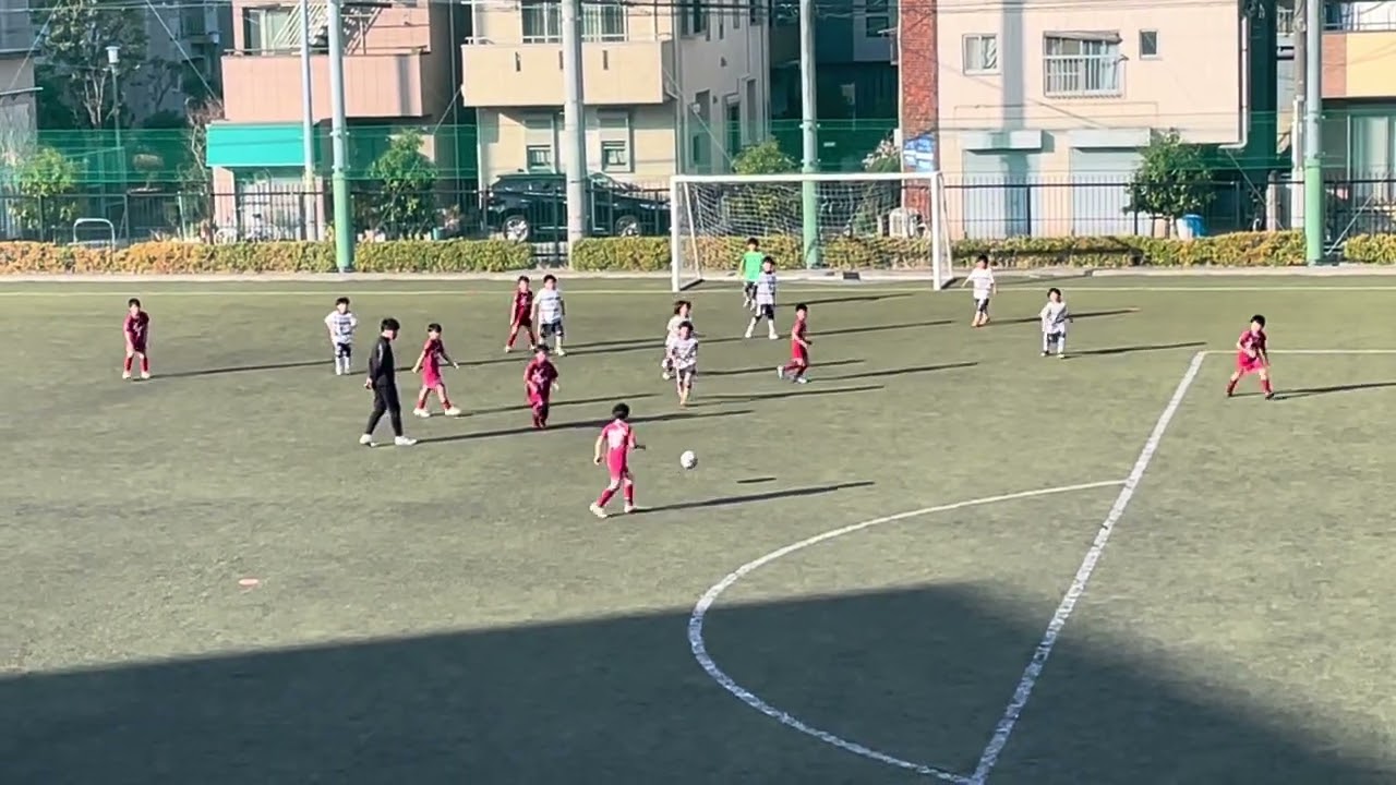 2026.2.23  ○6-0 3年生 VS 修徳@修徳　前半　修徳CUP  1位リーグ