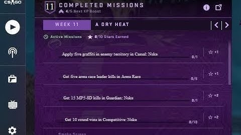 Week 11 Operation Shattered Web missions Leaked - CSGO Counter Strike Global Offense Challenges 2019