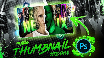 how to make movie review thumbnail in mobile | ps touch app thumbnail tutorial | 2025